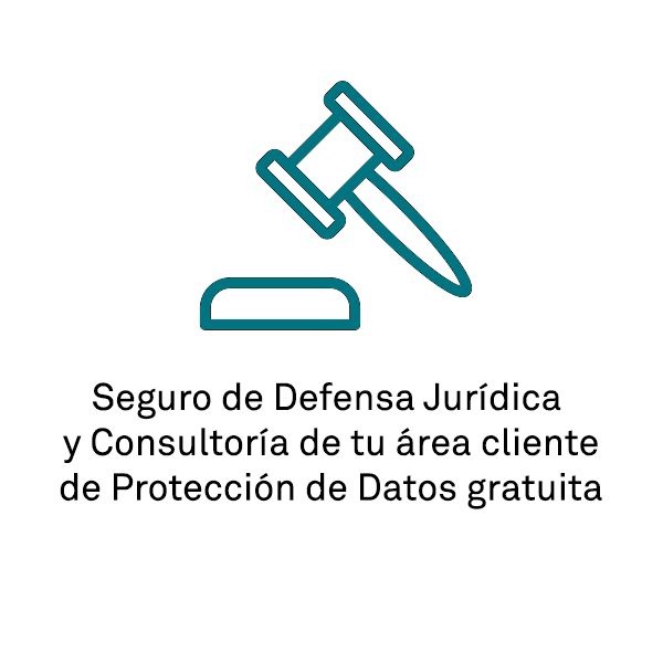Seguro de Defensa Jurídica y Consultoría de tu área cliente de Protección de Datos incluida